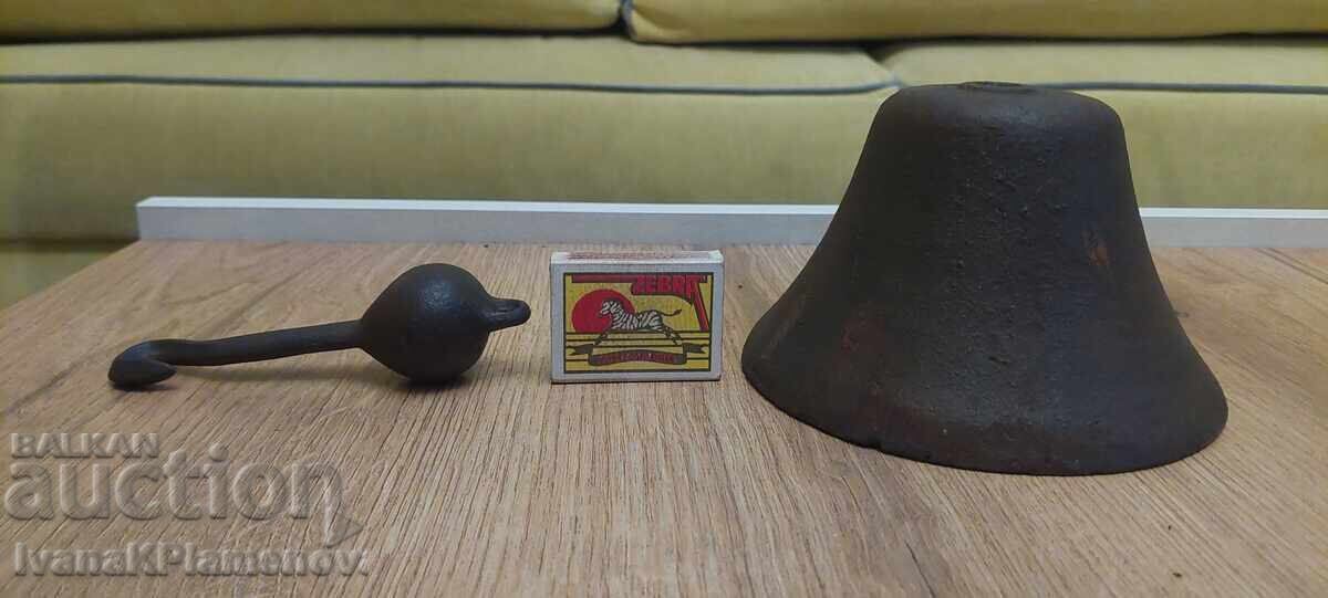 Clopot vintage metalic pentru colecționari - 7