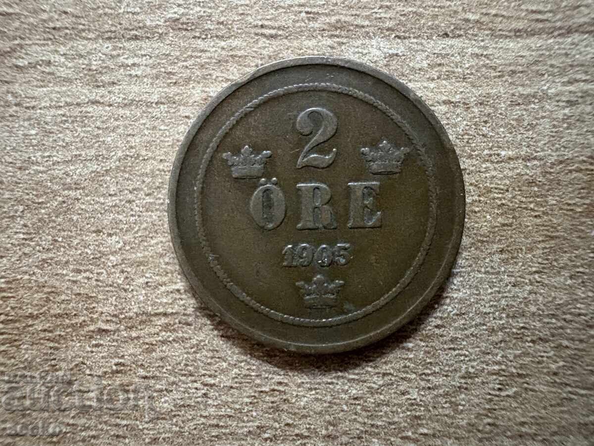 Σουηδία - 2 ιορε (1905) Σουηδία - 2 ιορε (1905)