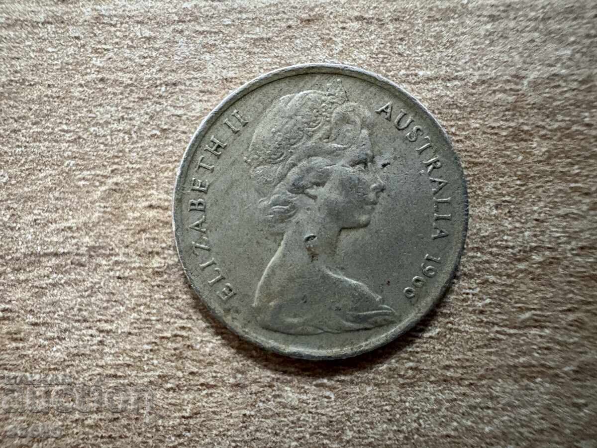 Αυστραλία - 5 σεντ (1966) με τιμή € 0.15 | 0.29 BGN