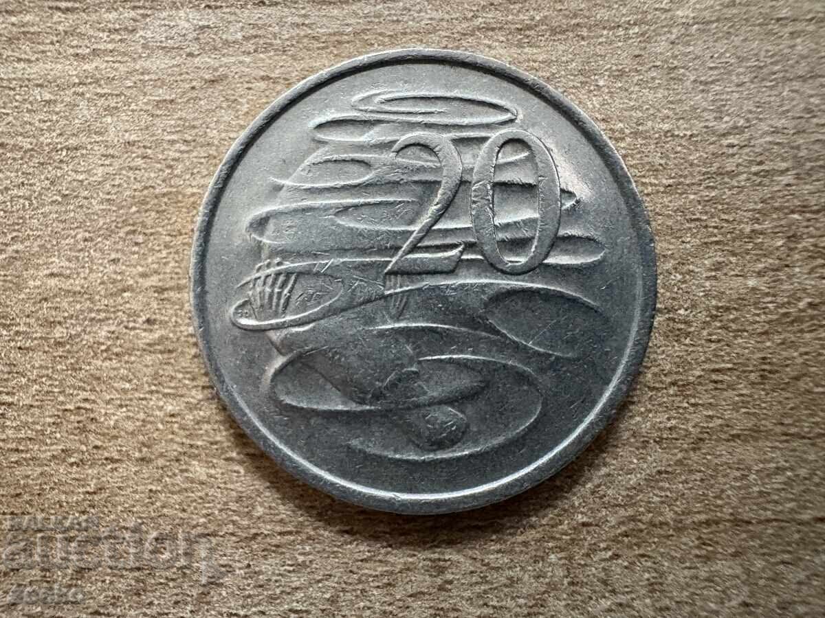 Australia - 20 cenți (1981) Australia - 20 cenți (1981)