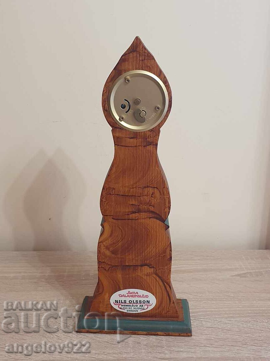 Delivery of Beautiful German desk clock WORKING!!! Delivery of Beautiful German desk clock WORKING!!!