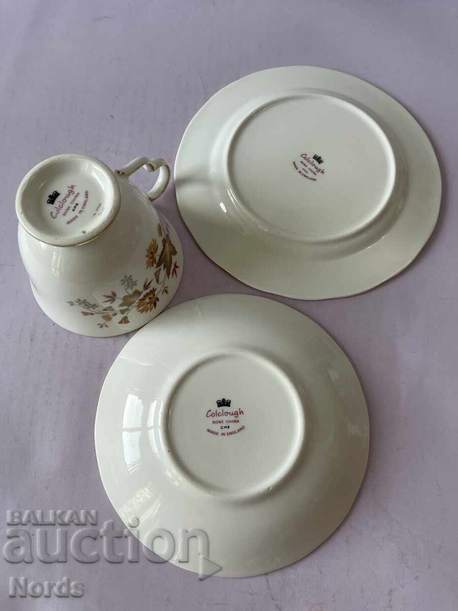 Colclough Английски троен сет за чай - 5 Colclough Английски троен сет за чай - 5