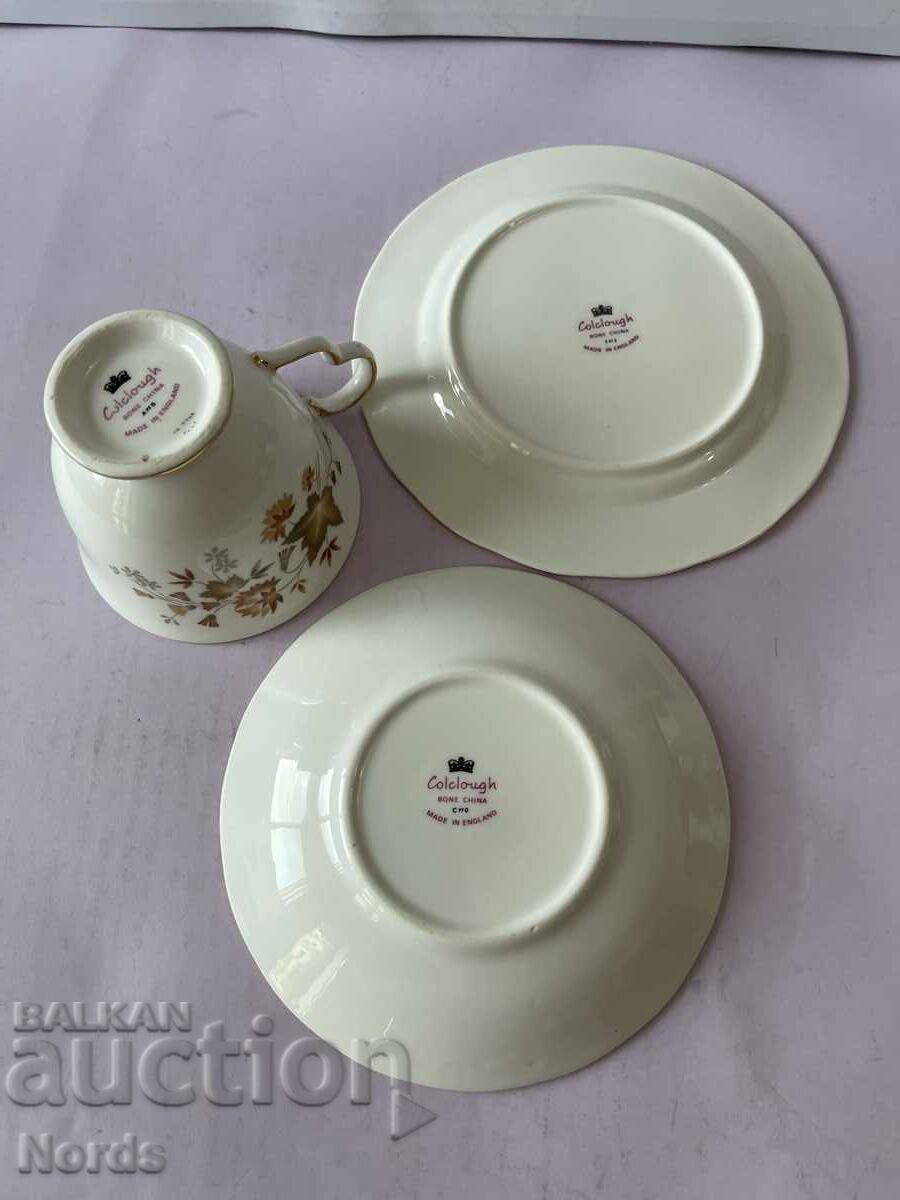 Colclough Английски троен сет за чай - 5 Colclough Английски троен сет за чай - 5