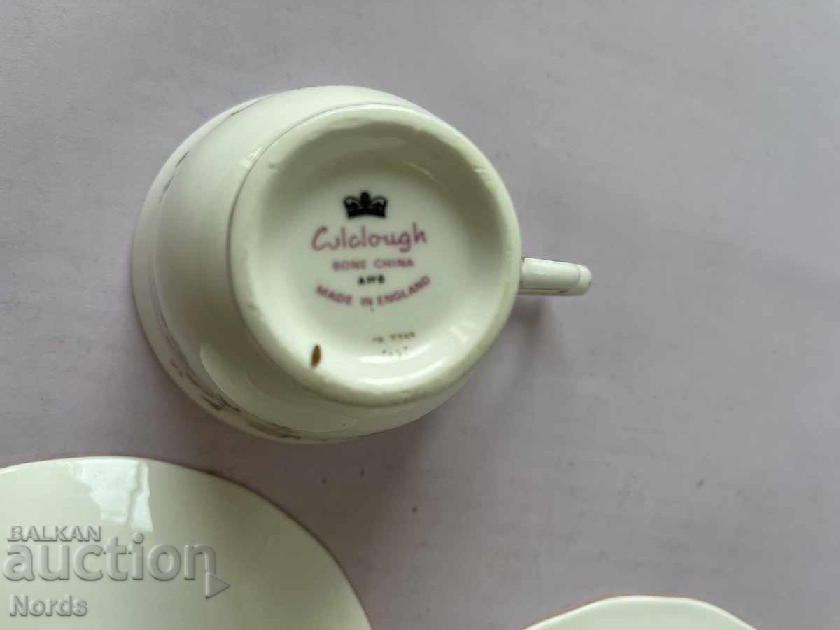 Colclough Английски троен сет за чай - 6 Colclough Английски троен сет за чай - 6