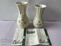 Belleek Винтидж ирландски вази