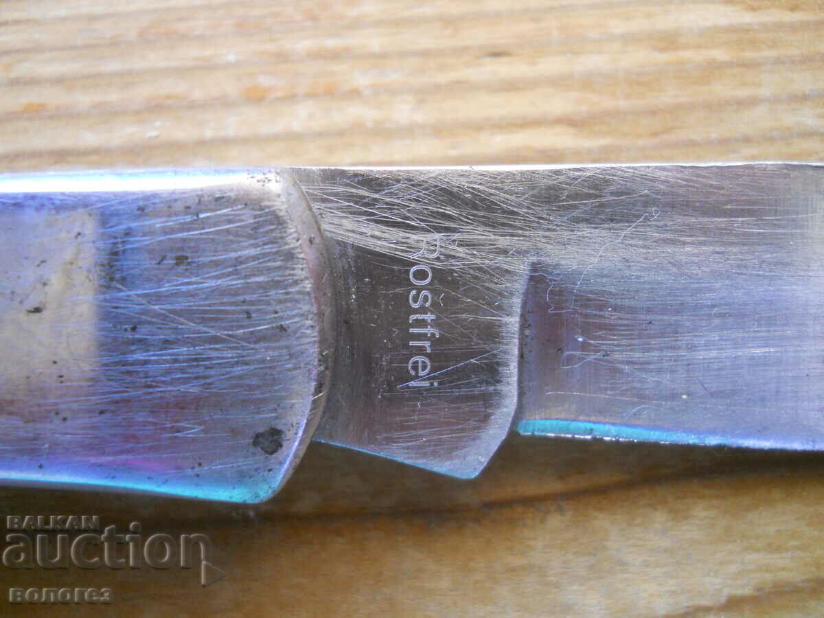 Сгъваем нож  с костени дръжки "Rostfrei - Filtron" - 7