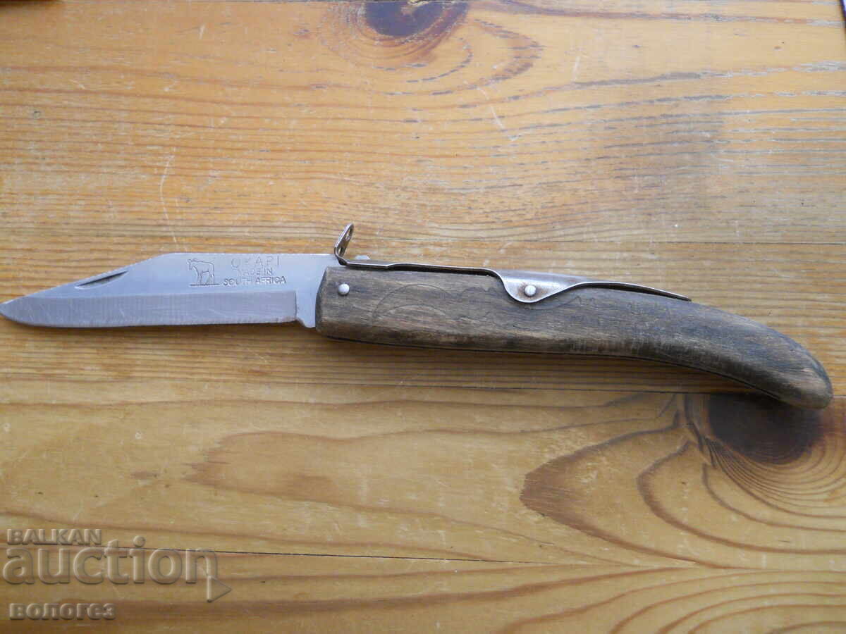 Δημοπρασία Πτυσσόμενο μαχαίρι "Okapi" Νότια Αφρική Δημοπρασία Πτυσσόμενο μαχαίρι "Okapi" Νότια Αφρική