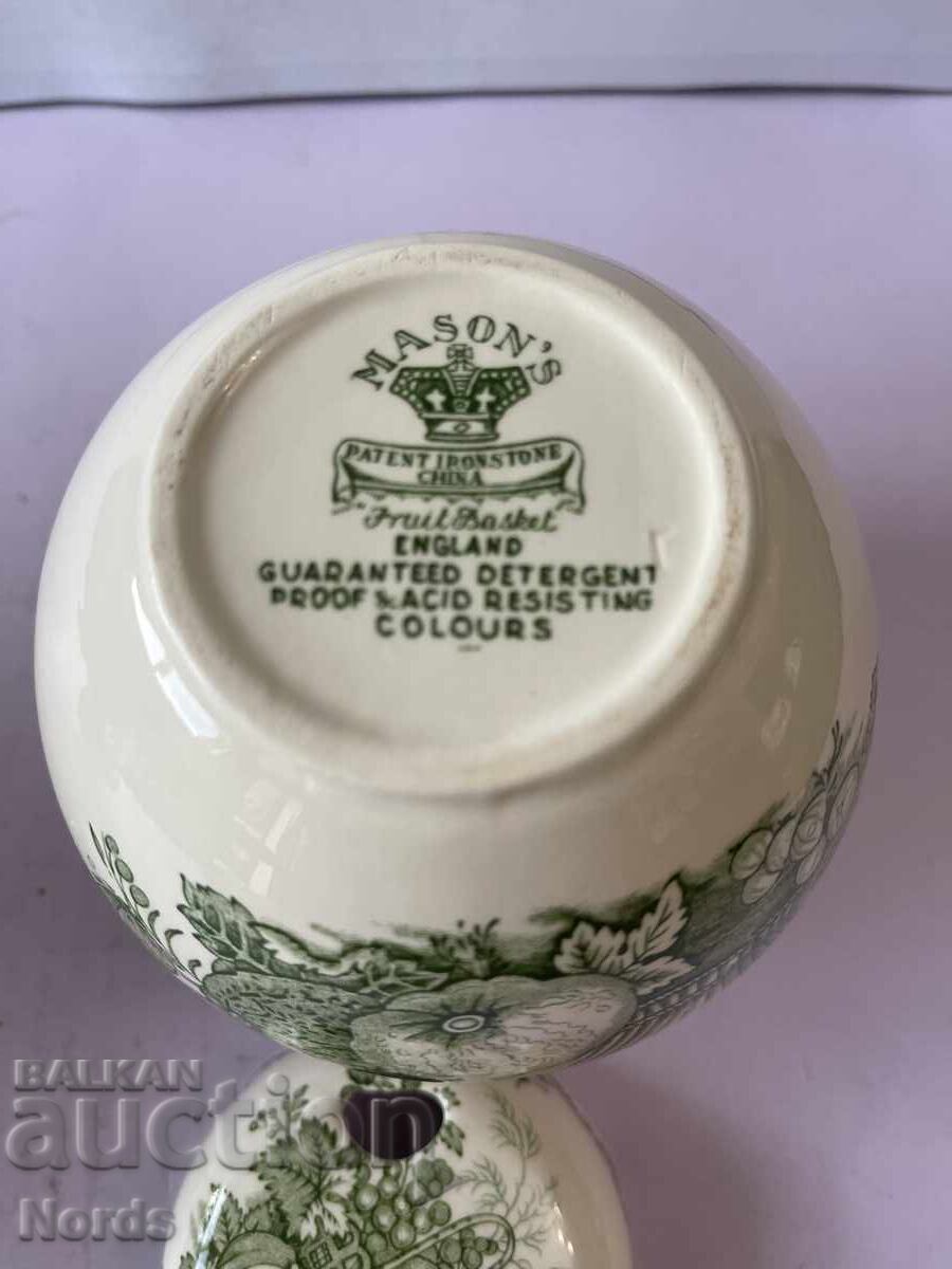 Licitație Vas vintage Mason cu marcaje Licitație Vas vintage Mason cu marcaje