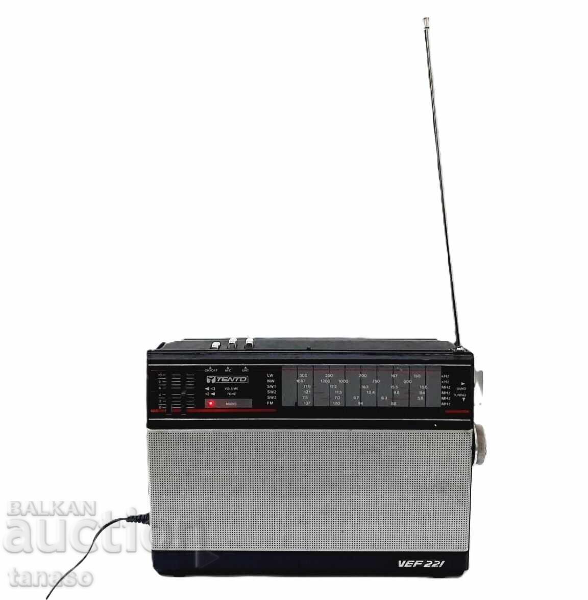 Τρανζίστορ, ραδιόφωνο, ραδιοδέκτης VEF 221 με τιμή 75.00 BGN | € 38.35