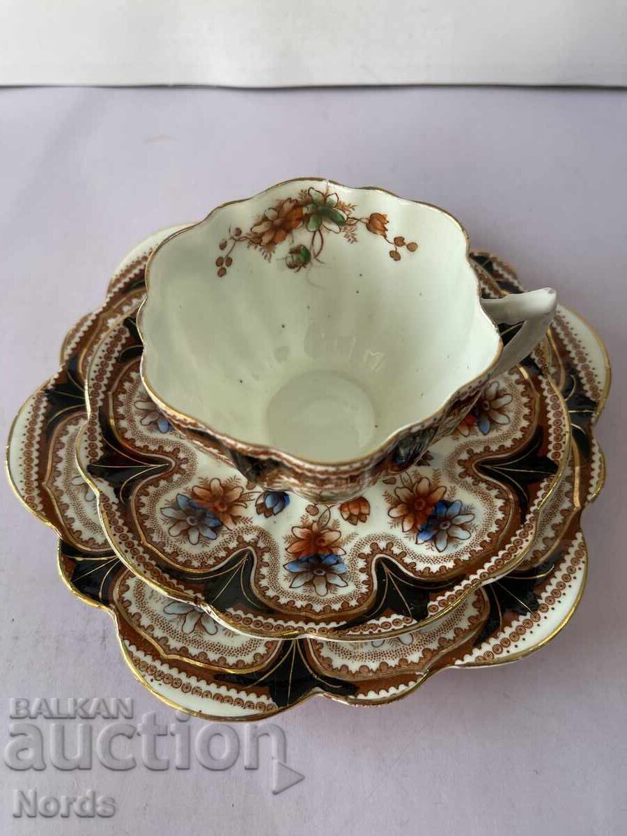 Винтидж английски троен сет с цена 46.00 лв. | € 23.52 Винтидж английски троен сет с цена 46.00 лв. | € 23.52