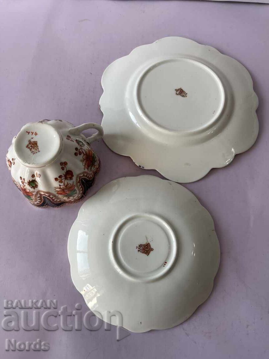 Винтидж английски троен сет - 5 Винтидж английски троен сет - 5