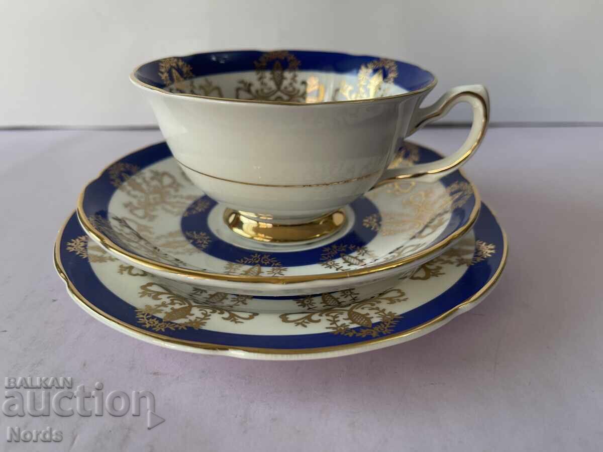 Винтидж английски троен сет с цена 37.66 лв. | € 19.26 Винтидж английски троен сет с цена 37.66 лв. | € 19.26