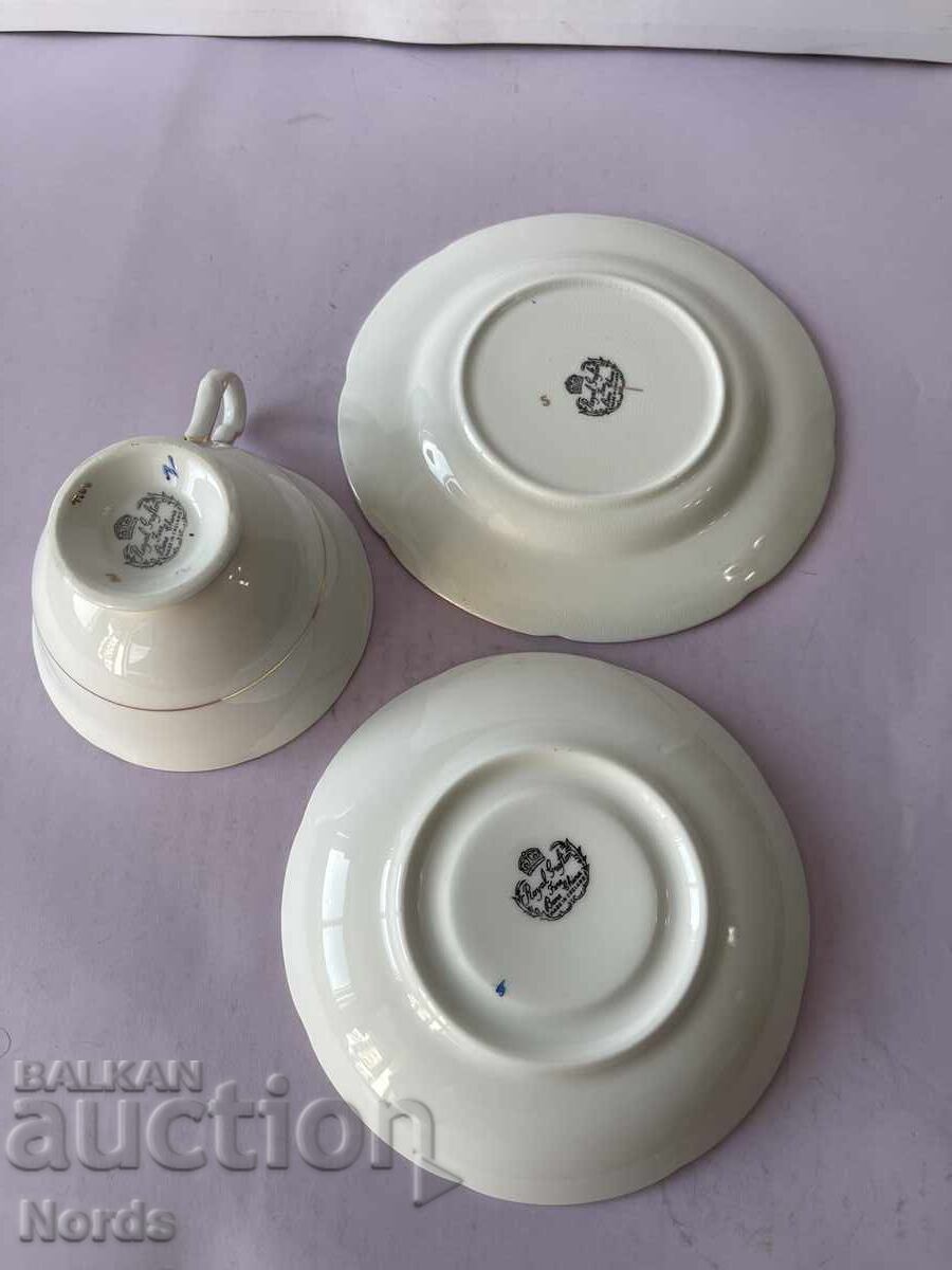 Винтидж английски троен сет - 6 Винтидж английски троен сет - 6