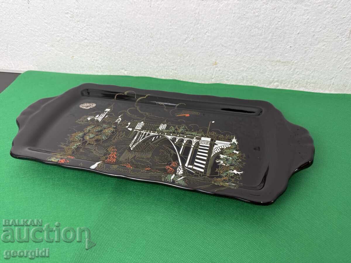 Old French Tray - "Adolphe Bridge" Luxembourg City. No. 7647 with price 65.00 BGN | € 33.23 Old French Tray - "Adolphe Bridge" Luxembourg City. No. 7647 with price 65.00 BGN | € 33.23