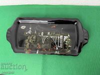 Old French Tray - "Adolphe Bridge" Luxembourg City. No. 7647