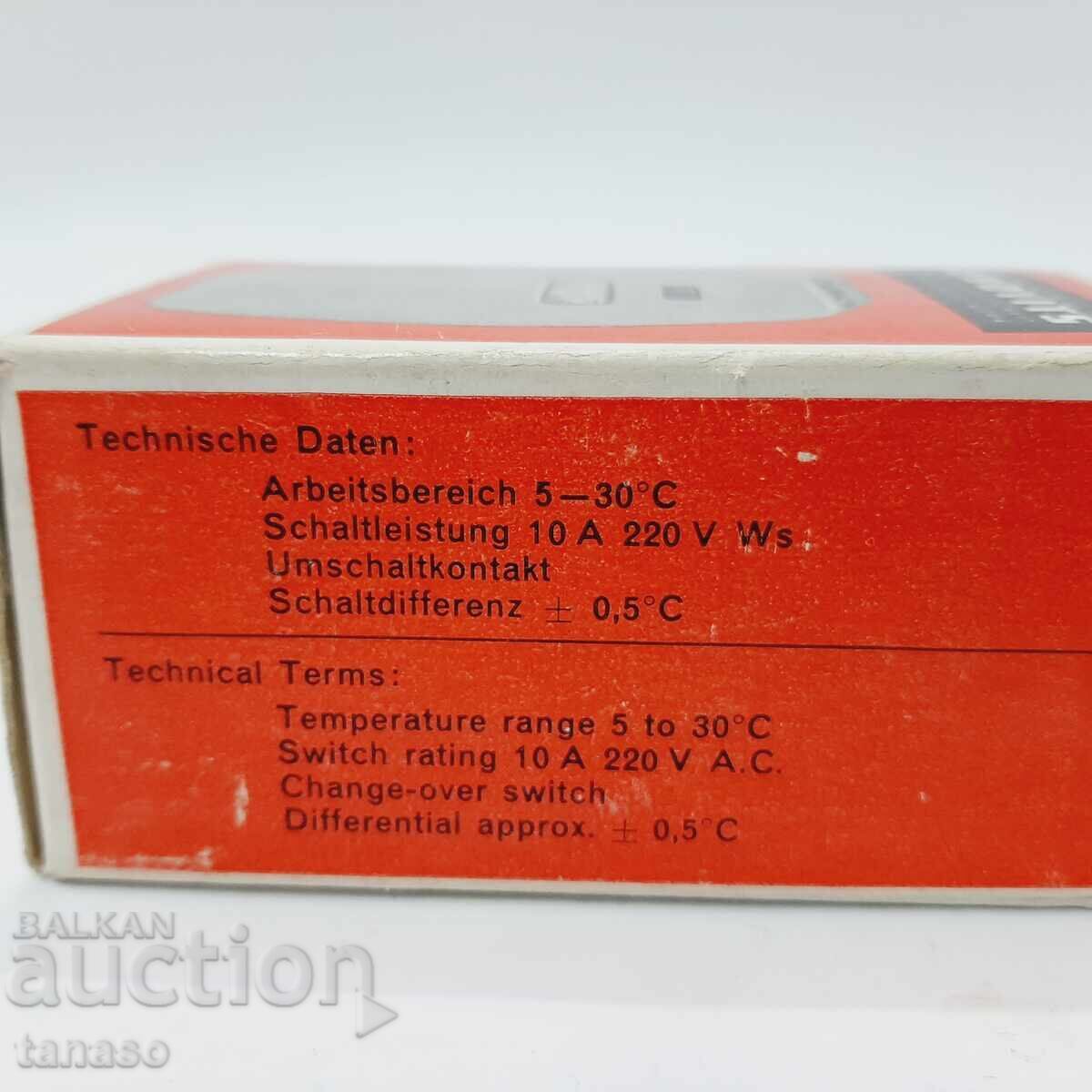 Star (1978) thermostat Richard Fonovits TC-1(1.4) with price € 13.00 | 25.43 BGN