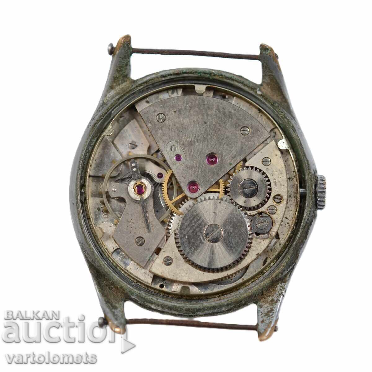 Ceas elvețian de bărbați Britix, anii '50 - funcționează cu preț € 6.14 | 12.01 BGN Ceas elvețian de bărbați Britix, anii '50 - funcționează cu preț € 6.14 | 12.01 BGN