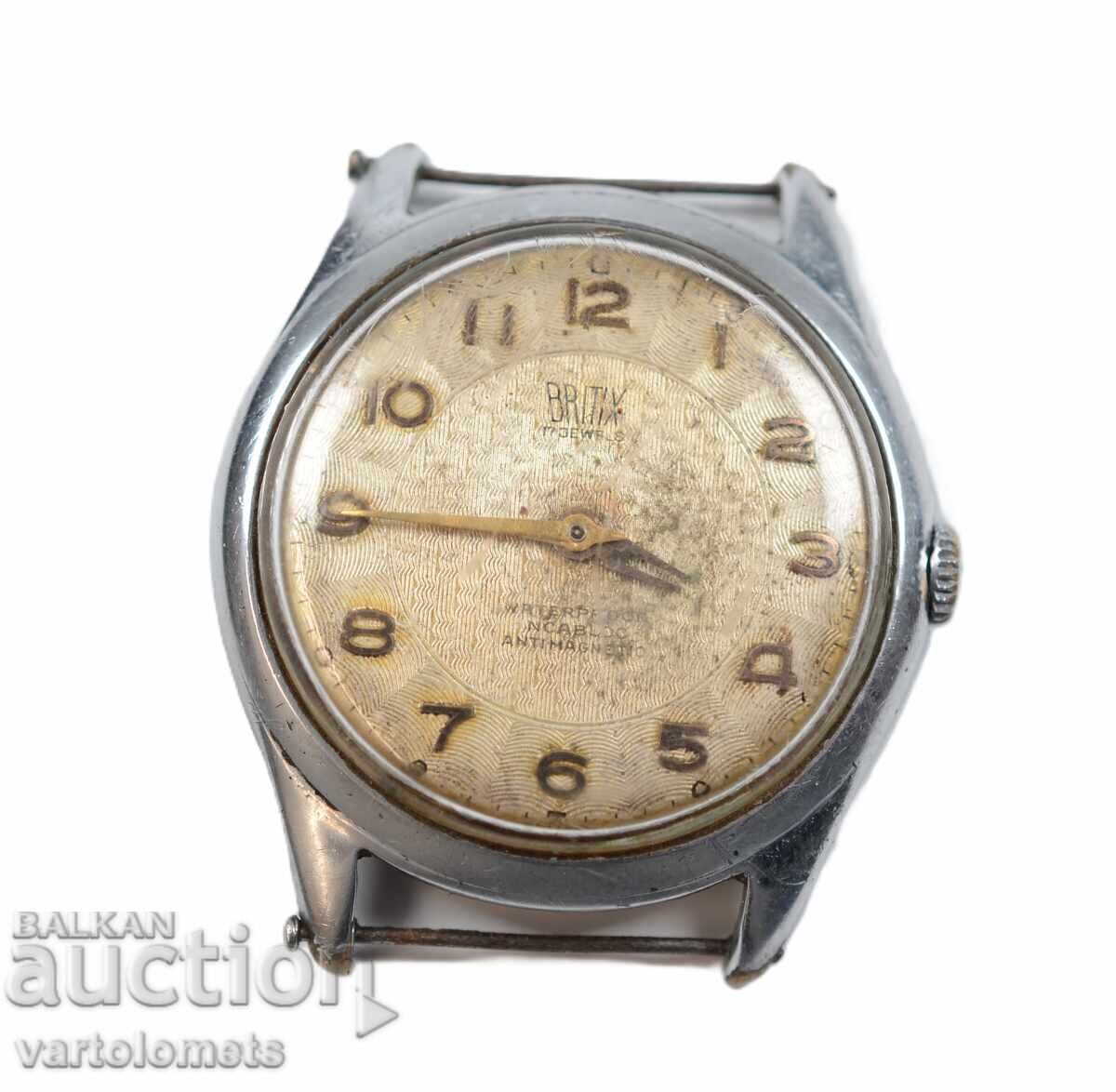 Ceas elvețian de bărbați Britix, anii '50 - funcționează Ceas elvețian de bărbați Britix, anii '50 - funcționează