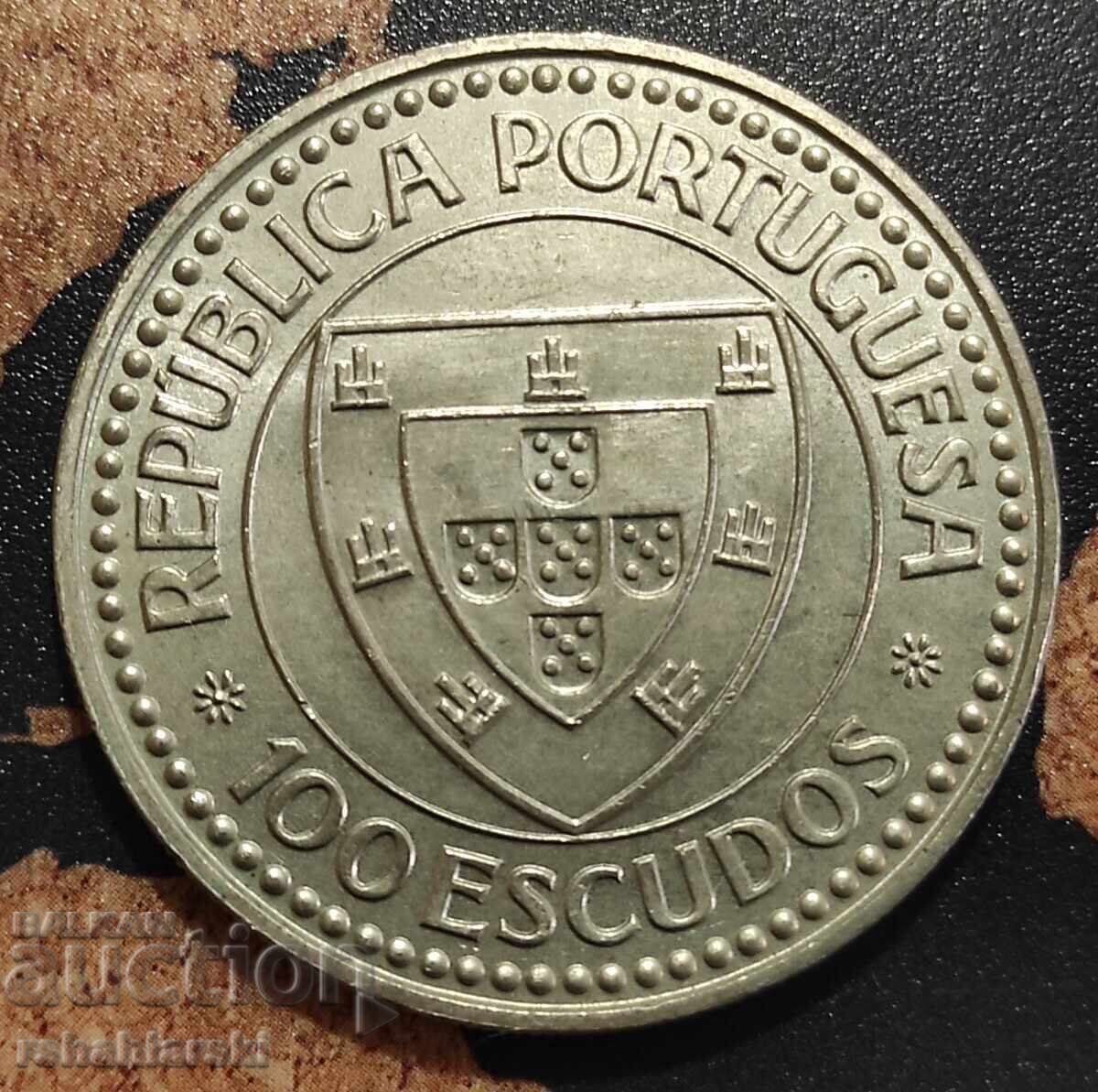 Coin Portugal (Commemorative) 100 Escudos, 1987 Coin Portugal (Commemorative) 100 Escudos, 1987