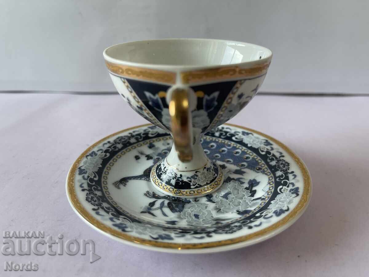 Аукцион Японски сет с литофаново изображение Аукцион Японски сет с литофаново изображение