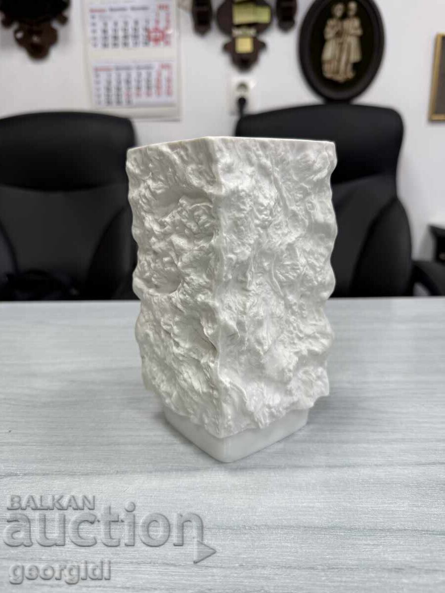 Auction  German porcelain vase - Scherzer. No. 7655