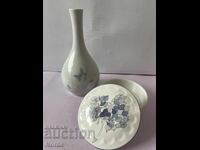 Лот  вазичка и бижутерка