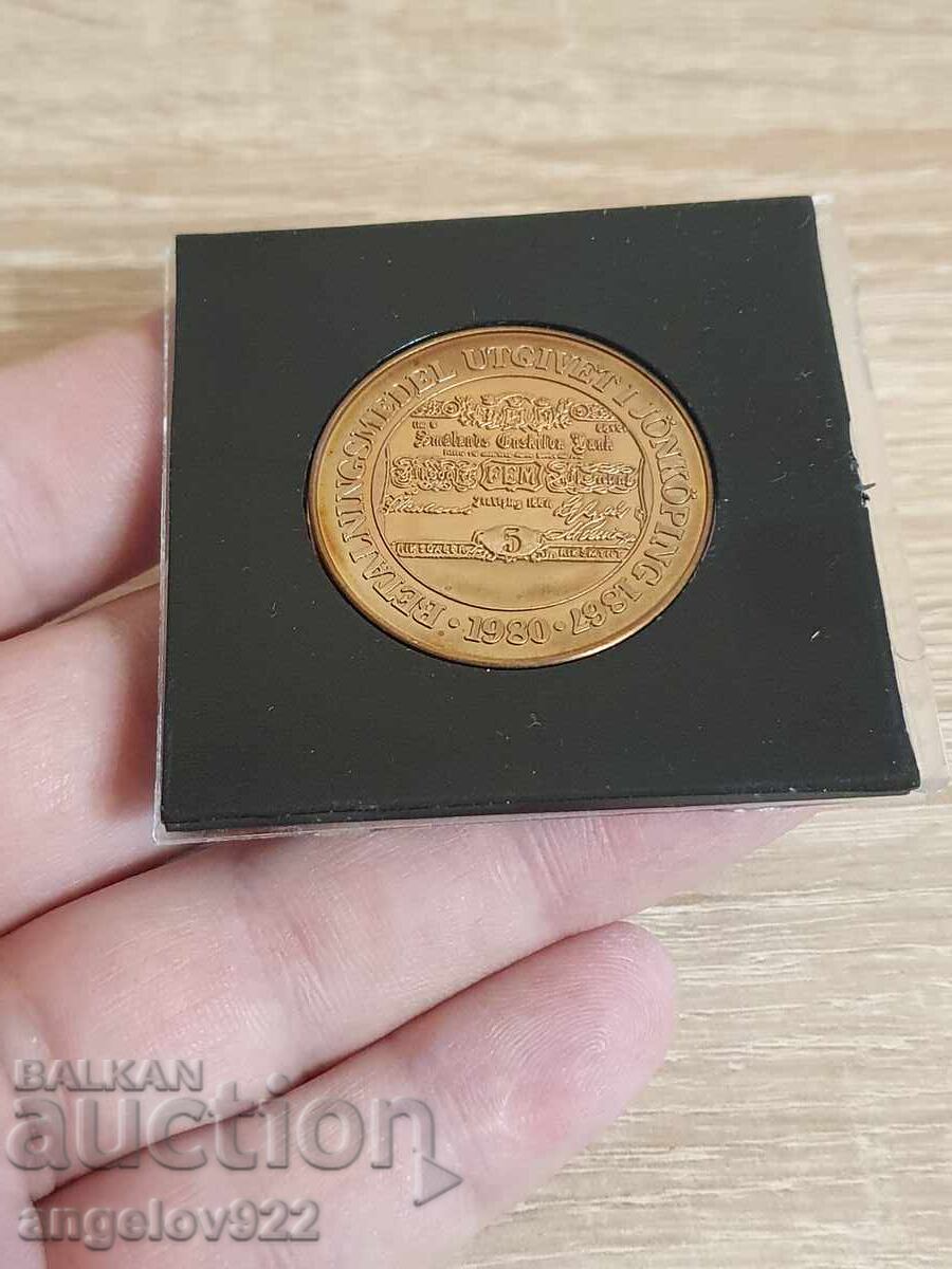 Аукцион Шведска монета плакет Аукцион Шведска монета плакет