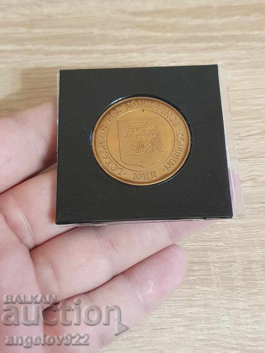 Шведска монета плакет Шведска монета плакет