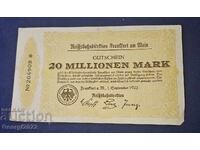 20 million Mark banknote 1923