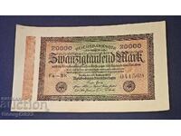 20,000 Mark Banknote 1923