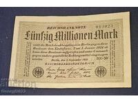 50 Million Mark Banknote 1923