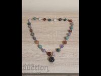 Βίντατζ περιδέραιο με φυσικά πετράδια!!!