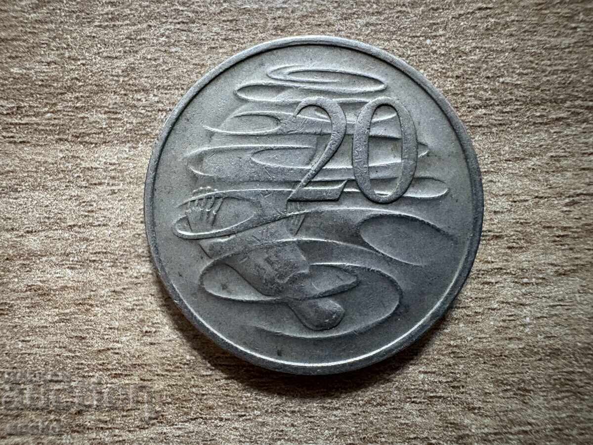 Австралия - 20 цента (1968) Австралия - 20 цента (1968)