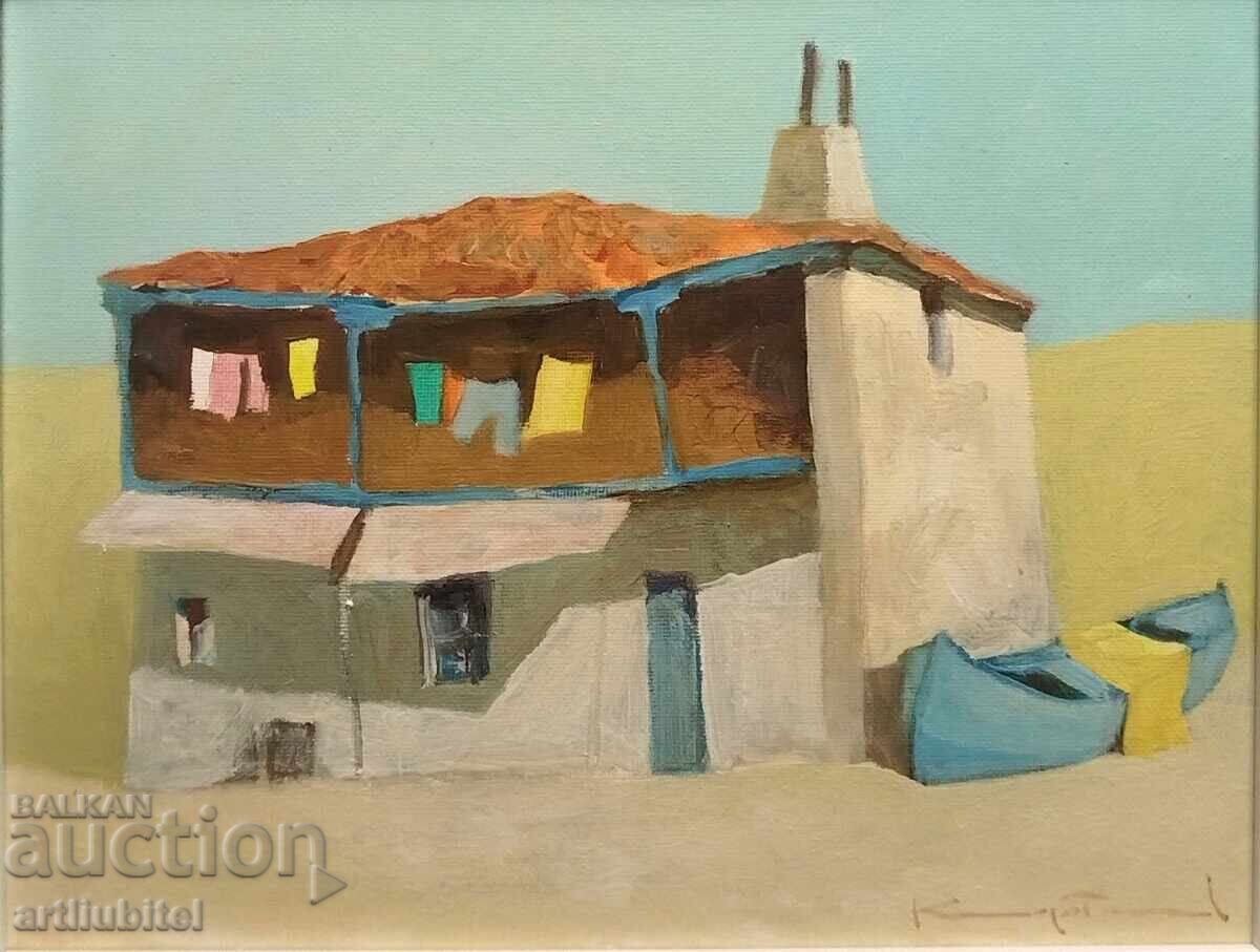Dimitar Karatonev - painting - 36 x 41 cm with price 450.00 BGN | € 230.08