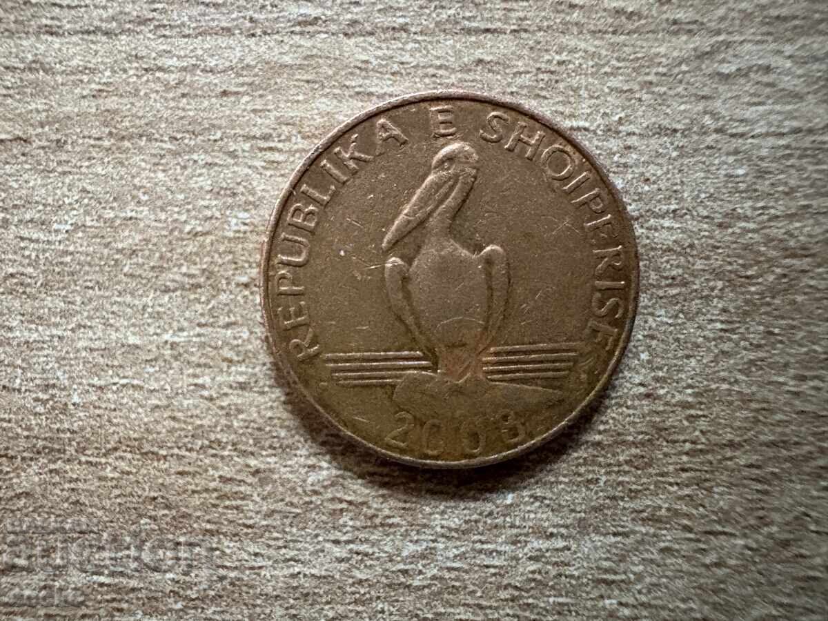 Albania - 1 lek (2008) cu preț 0.65 BGN | € 0.33