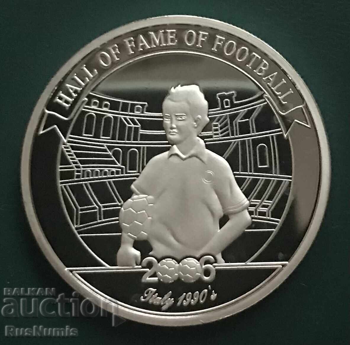 Ουγκάντα. 2000 σελίνια 2006. Θρυλικοί ποδοσφαιριστές Ουγκάντα. 2000 σελίνια 2006. Θρυλικοί ποδοσφαιριστές