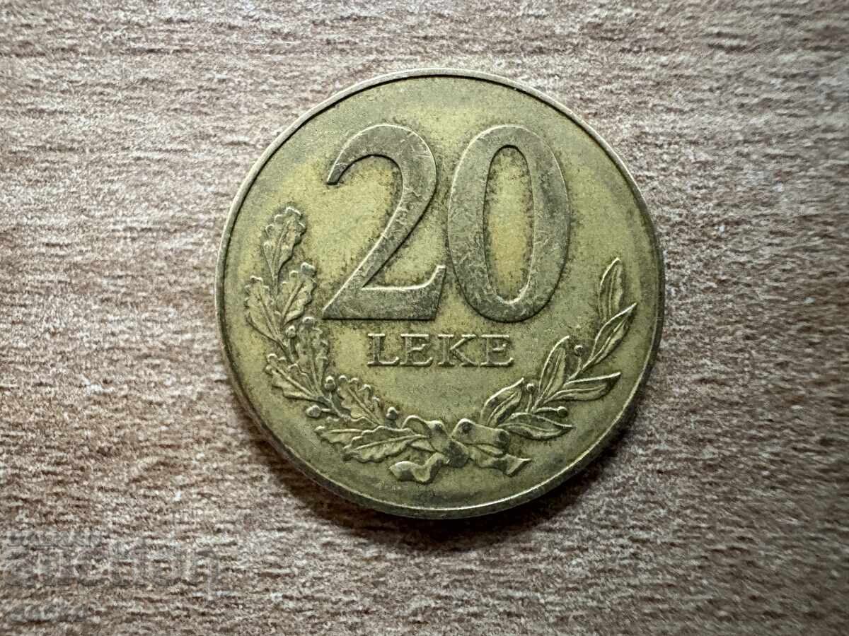 Албания - 20 лека (2000) Албания - 20 лека (2000)