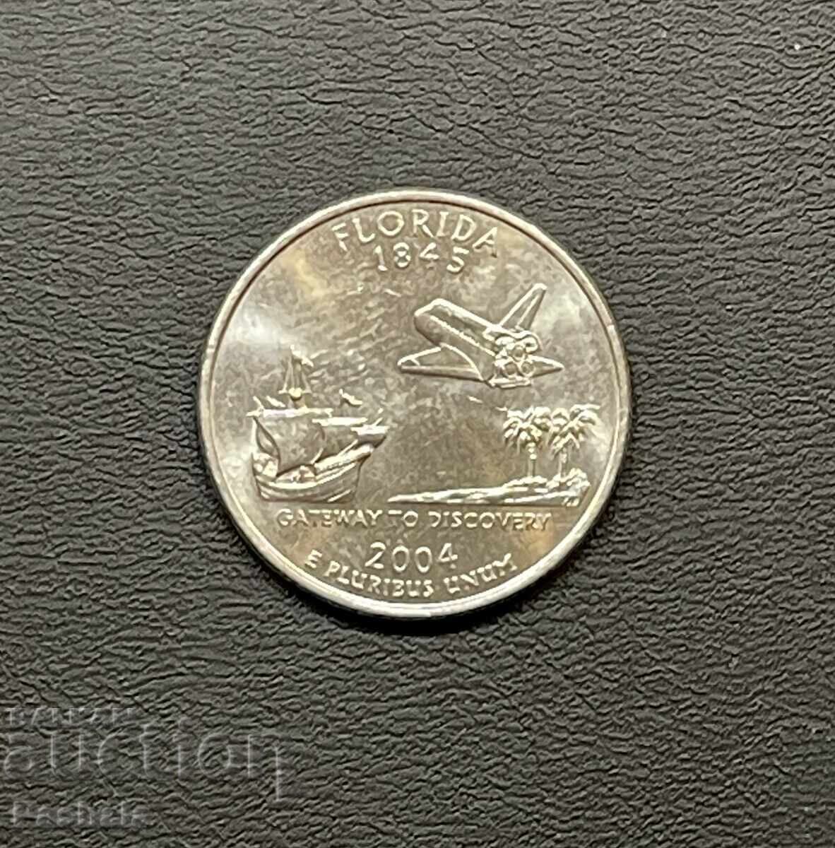 USA 25 Cents 2004 Florida USA 25 Cents 2004 Florida