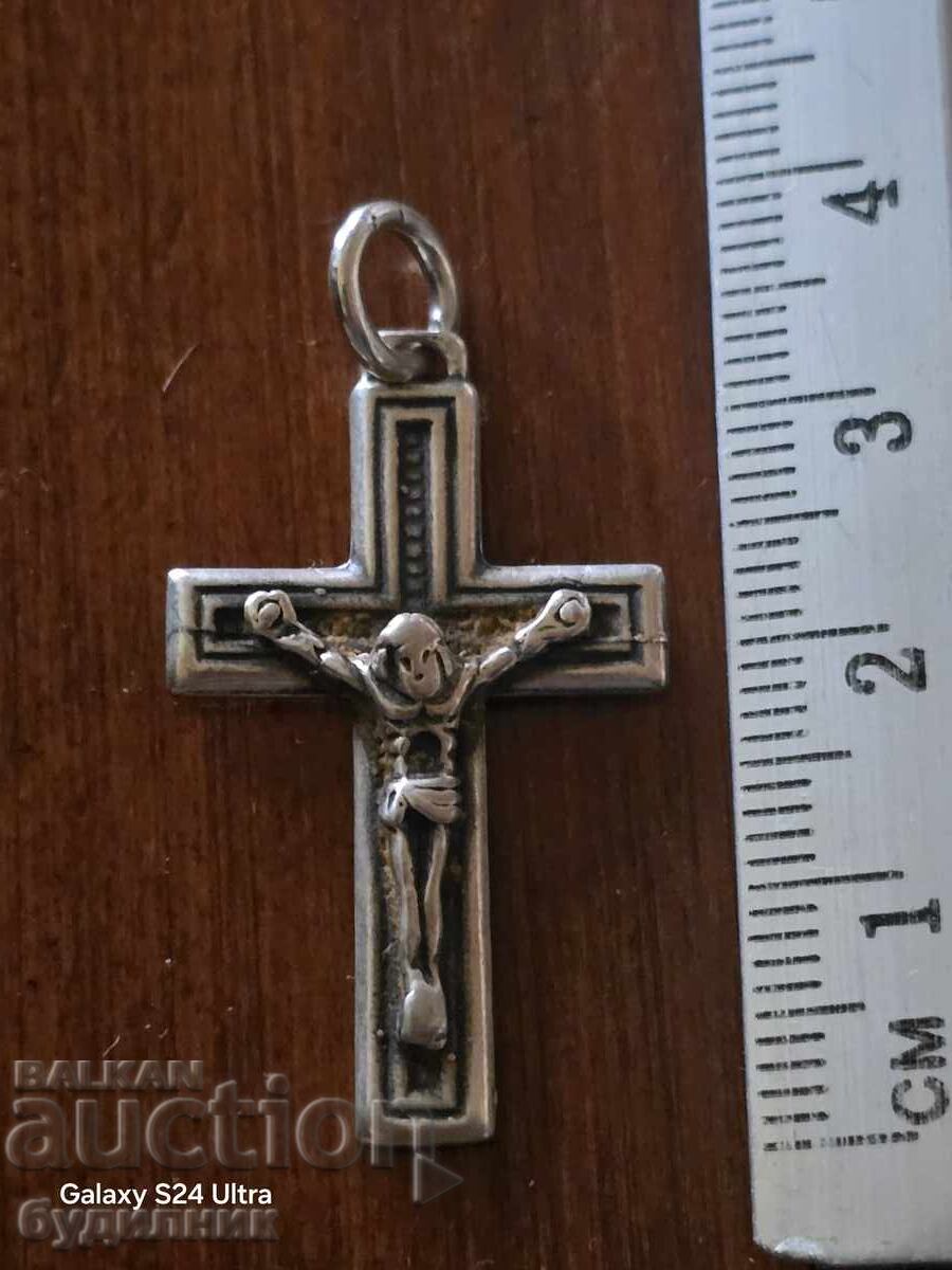 Silver cross. BZC. View with price 19.99 BGN | € 10.22