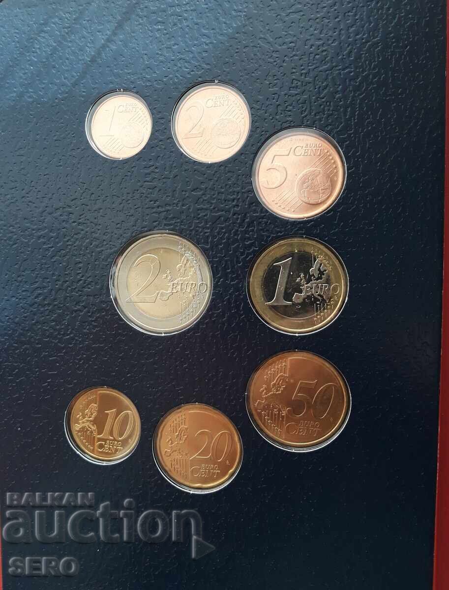 Livrarea Slovenia SET 2007 din 8 euro monede - lipsește medalia
