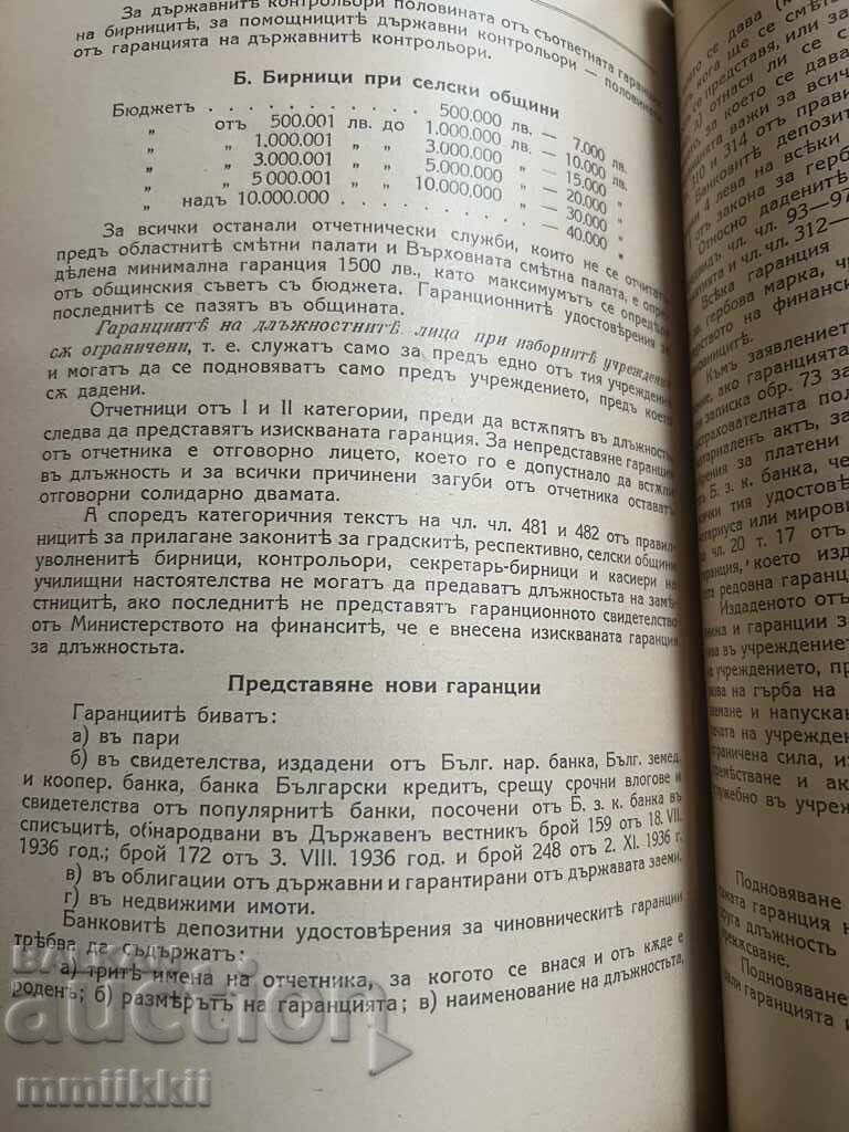 Financial Collection - Ministry of Finance 1936 - 6