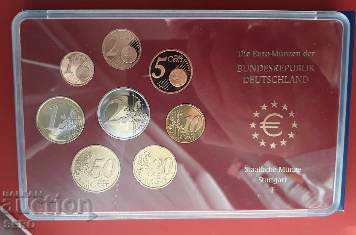 Германия-СЕТ 2003 F-Щутгарт-от 8 евромонети с цена 16.01 лв. | € 8.19