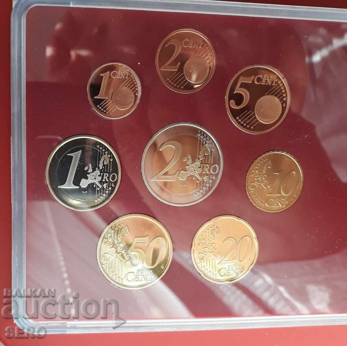 Аукцион Германия-СЕТ 2003 F-Щутгарт-от 8 евромонети