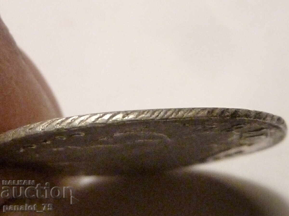 POLUPOLTINNIK ΑΡΓΥΡΟ ΝΟΜΙΣΜΑ ΕΚΑΤΕΡΙΝΗ II ΡΩΣΙΑ 1784g - 6