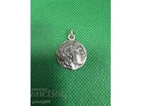 Pendant - Coin - Lysimachus Tetradrachm. No. 7653