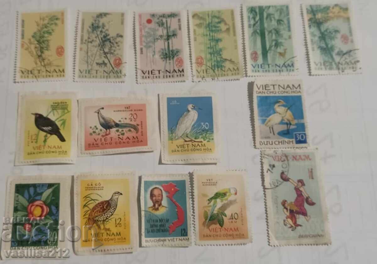 Vietnam Stamp Lot with price 5.00 BGN | € 2.56 Vietnam Stamp Lot with price 5.00 BGN | € 2.56