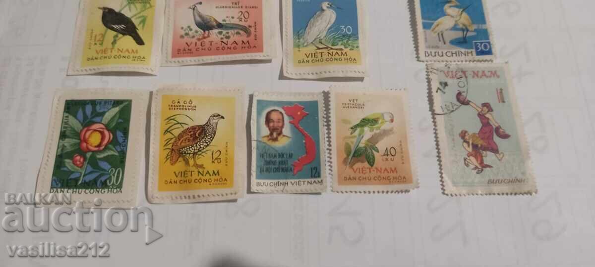 Auction Vietnam Stamp Lot Auction Vietnam Stamp Lot