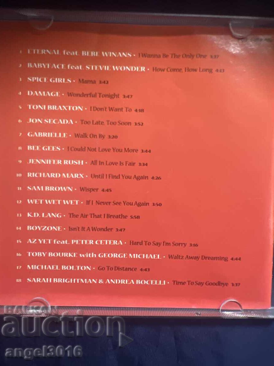 Delivery of Pop Ballads CD Pop Balads Virgin 1997 like new