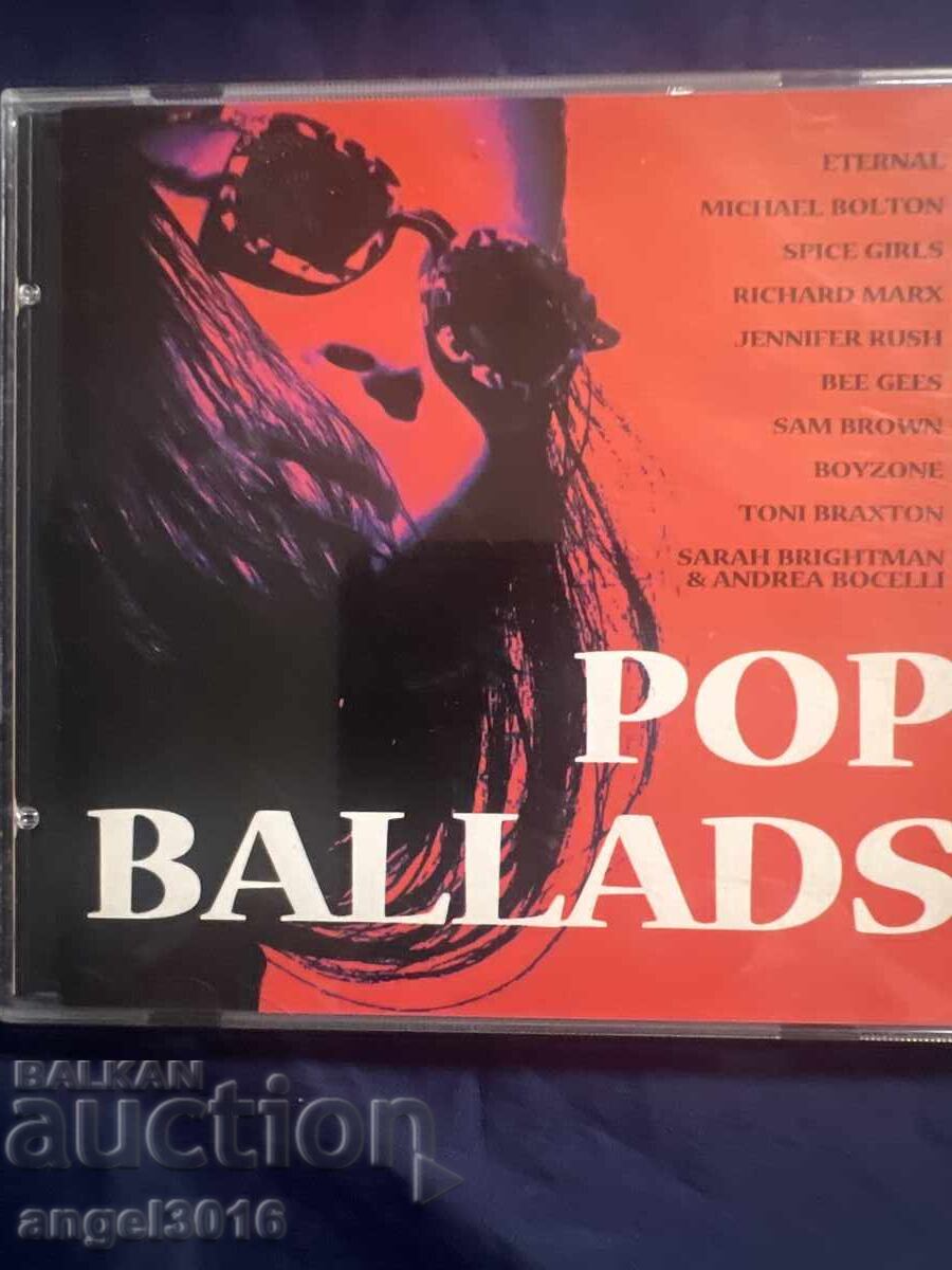 Pop Ballads CD Pop Balads Virgin 1997 like new
