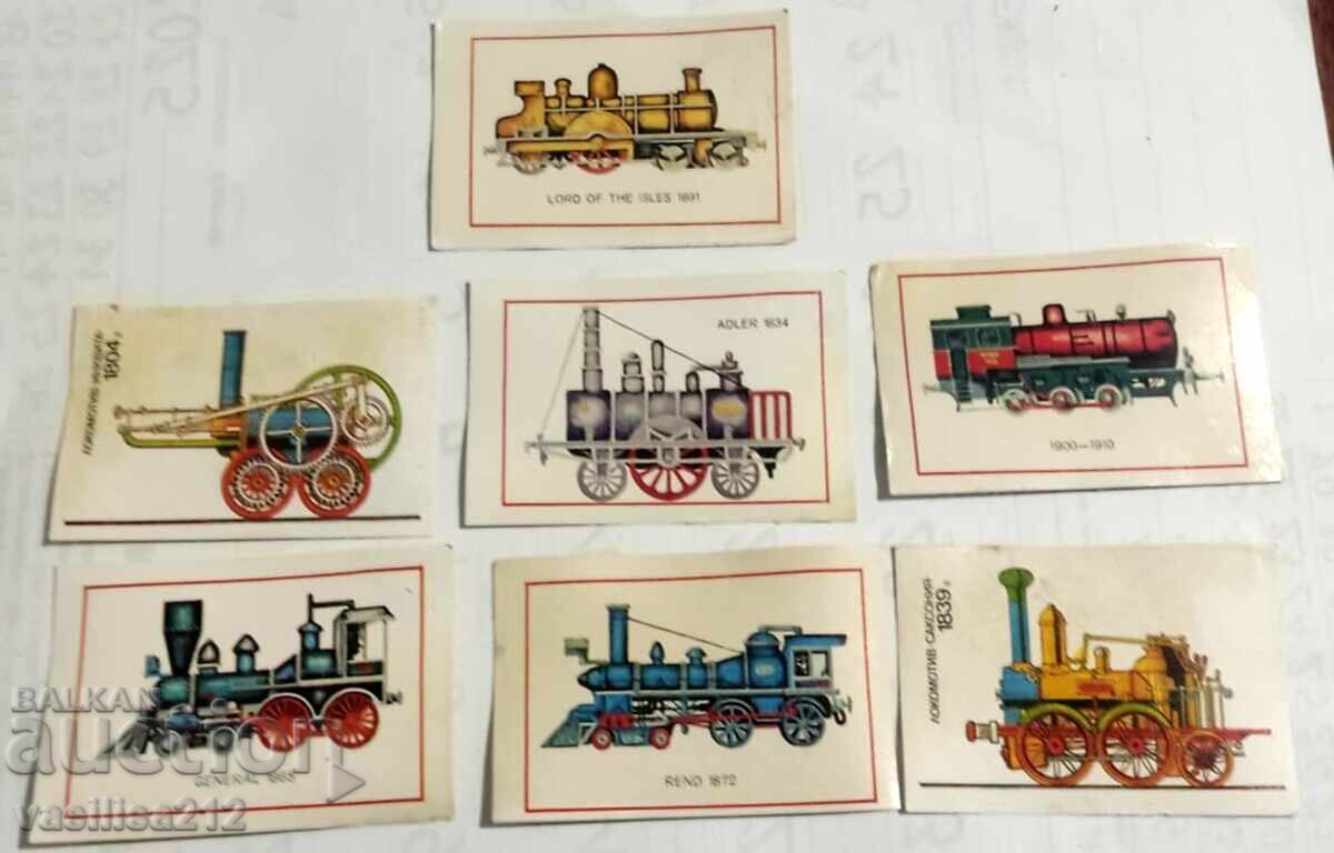 Λοτ ημερολόγια-τρένα 80 τμχ Λοτ ημερολόγια-τρένα 80 τμχ